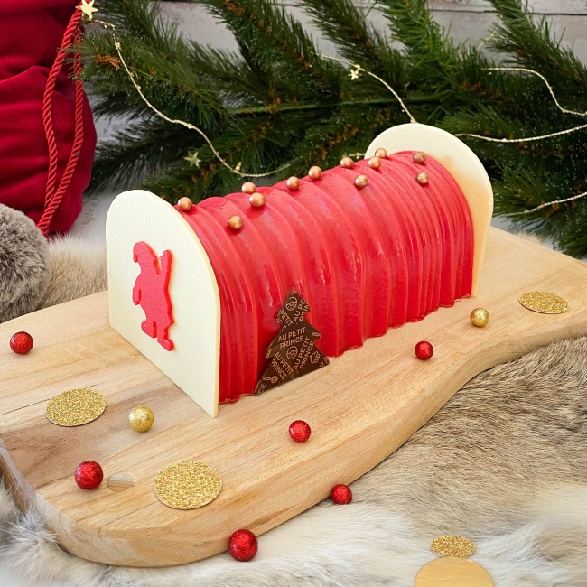 BÛCHE VANILLE FRAMBOISE